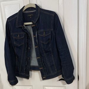 Talbots Dark Blue Denim Jacket